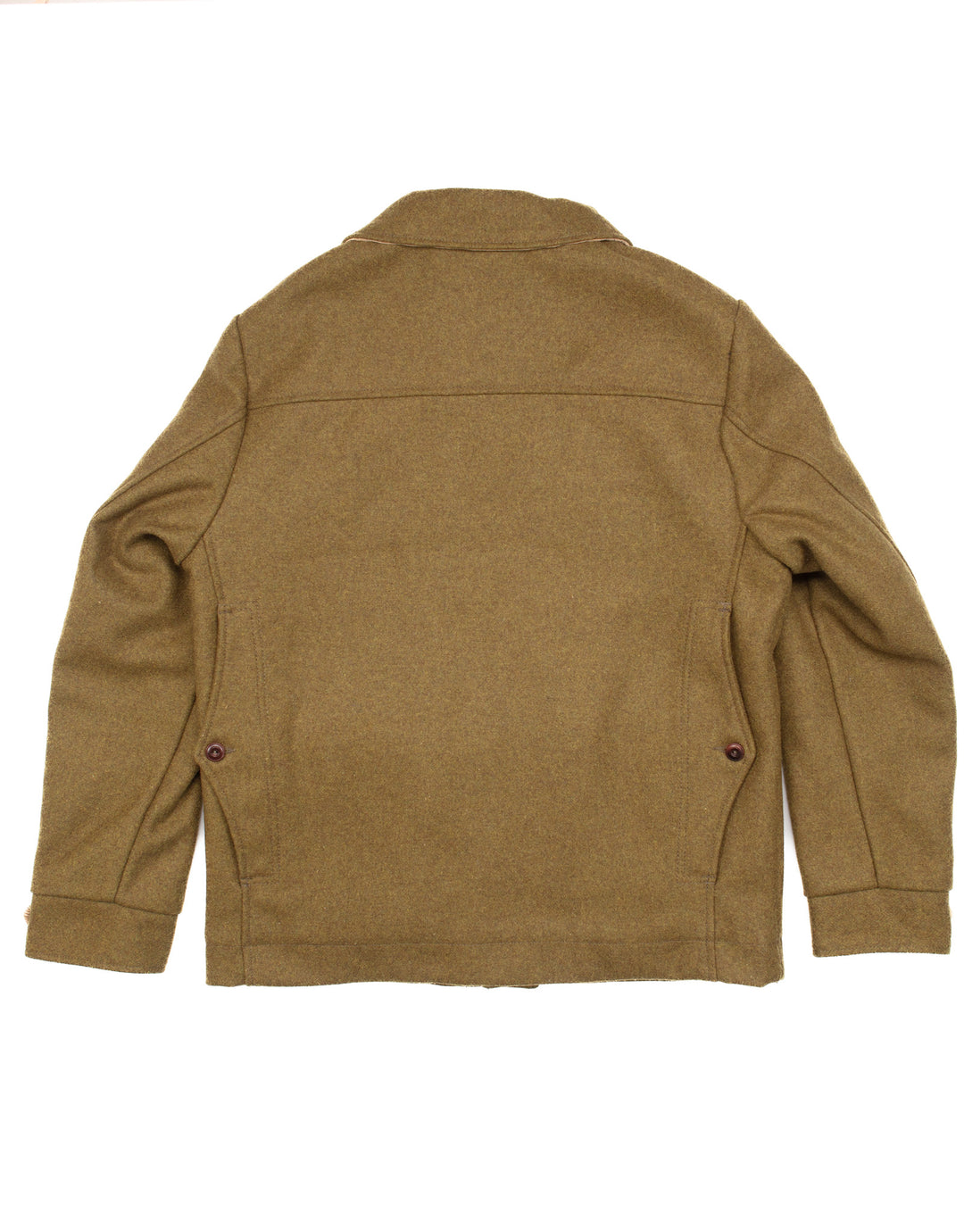 Field Jacket in Olive Wool #1600