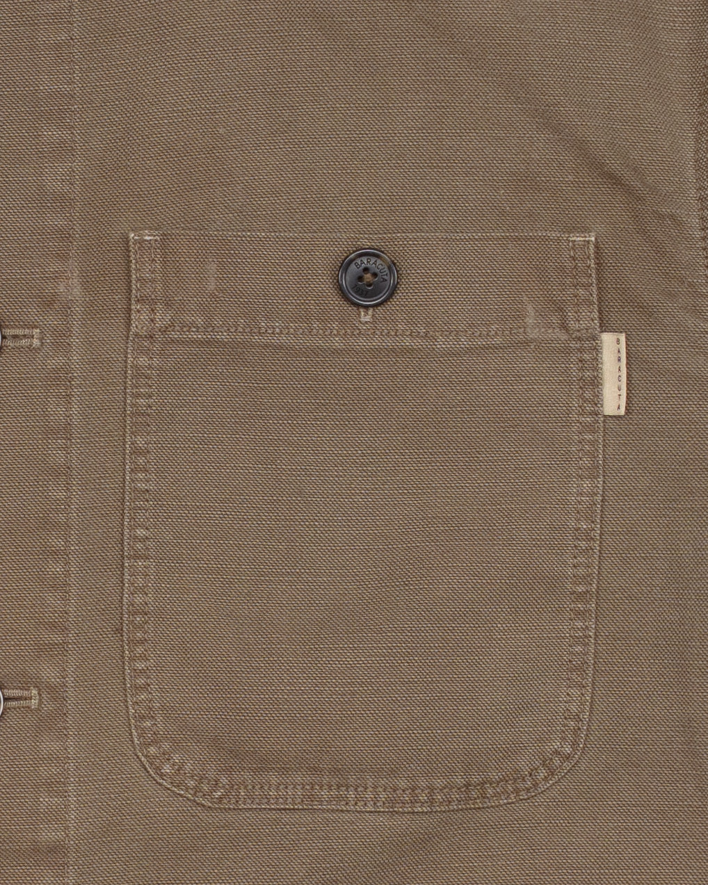 Canvas Garment Dyed Overshirt