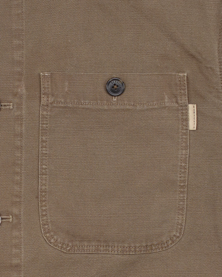 Canvas Garment Dyed Overshirt