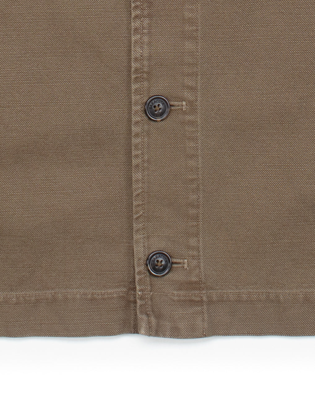 Canvas Garment Dyed Overshirt