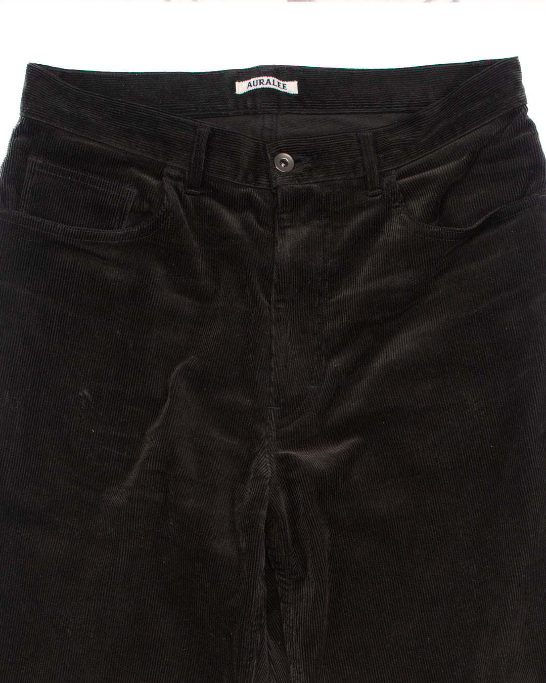 Finx Corduroy Wide SP Pants Black #1568