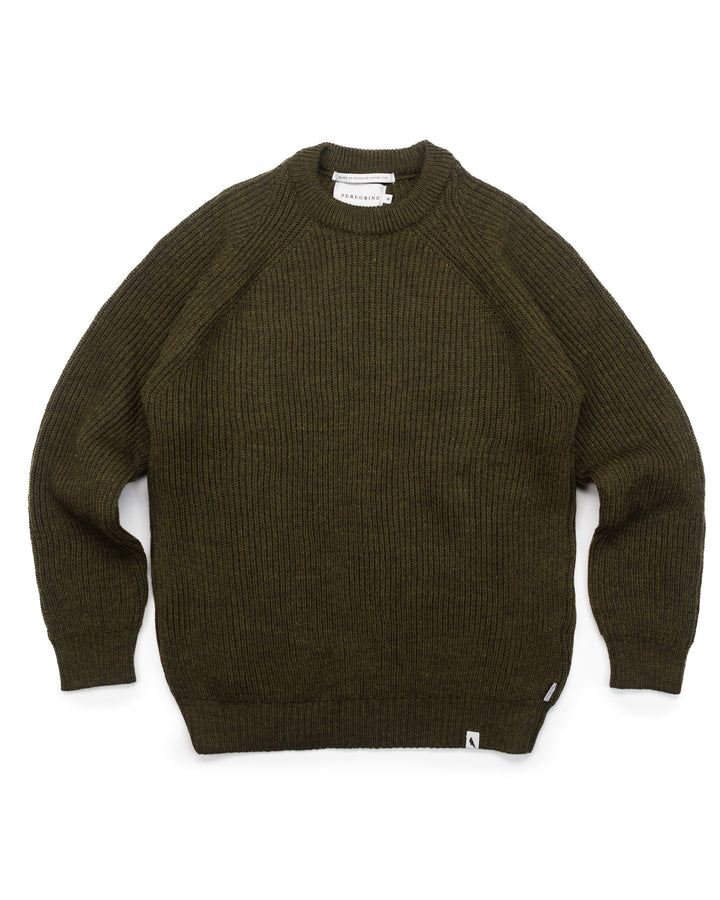 Ford Crew Jumper in Olive