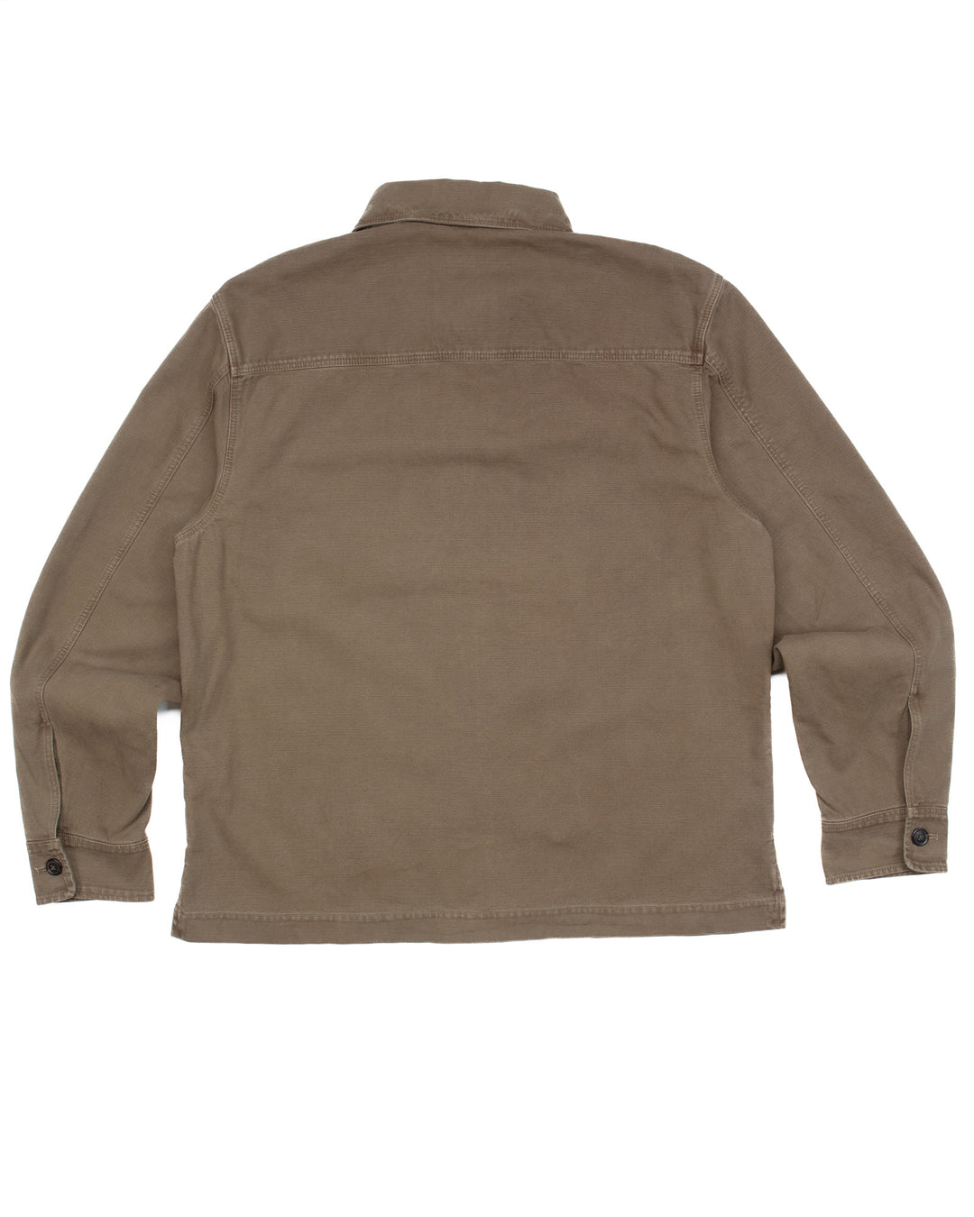 Canvas Garment Dyed Overshirt