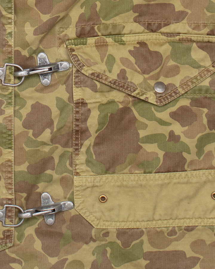 The Bedford Fireman Jacket in HBT Frogskin Camo