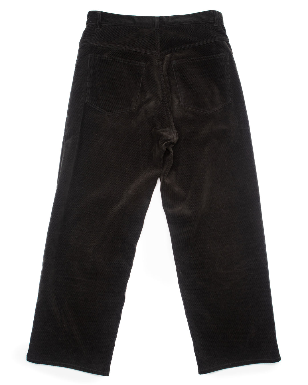 Finx Corduroy Wide SP Pants Black #1568