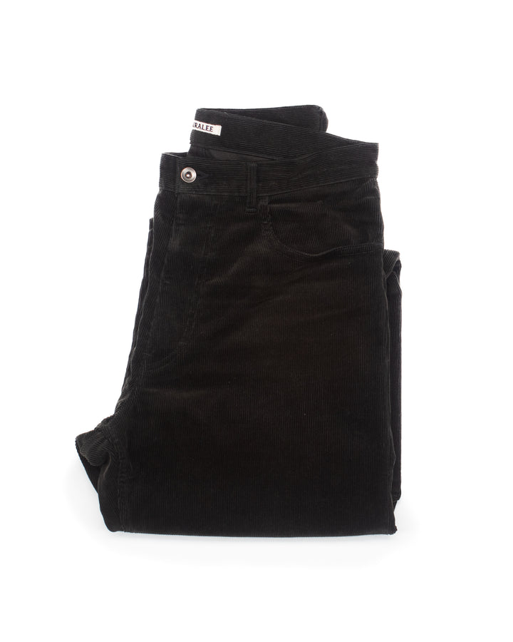Finx Corduroy Wide SP Pants Black #1568