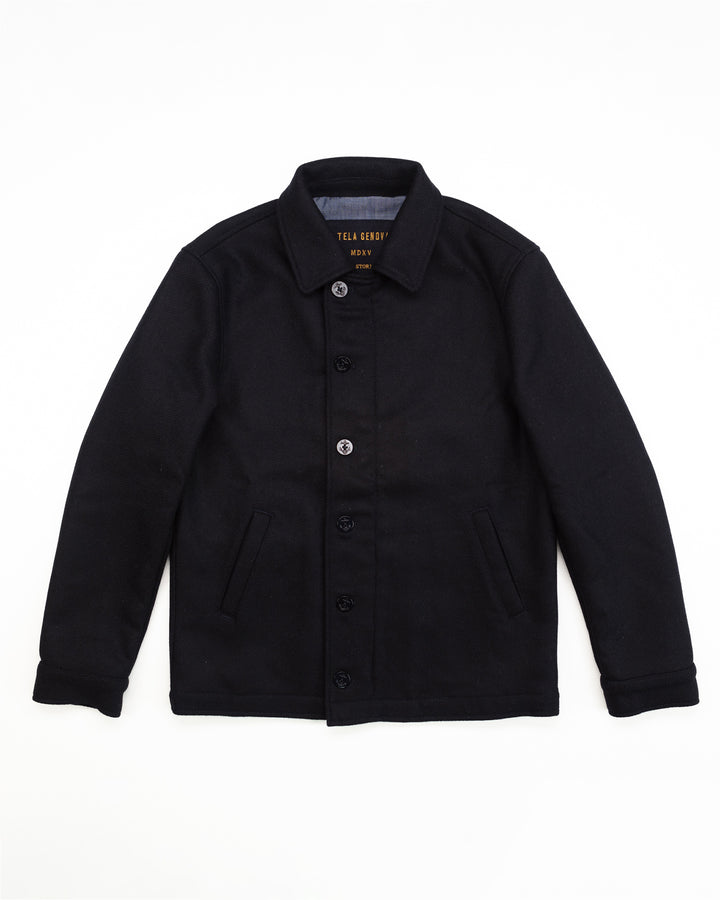 The Michele Jacket in Navy Wool