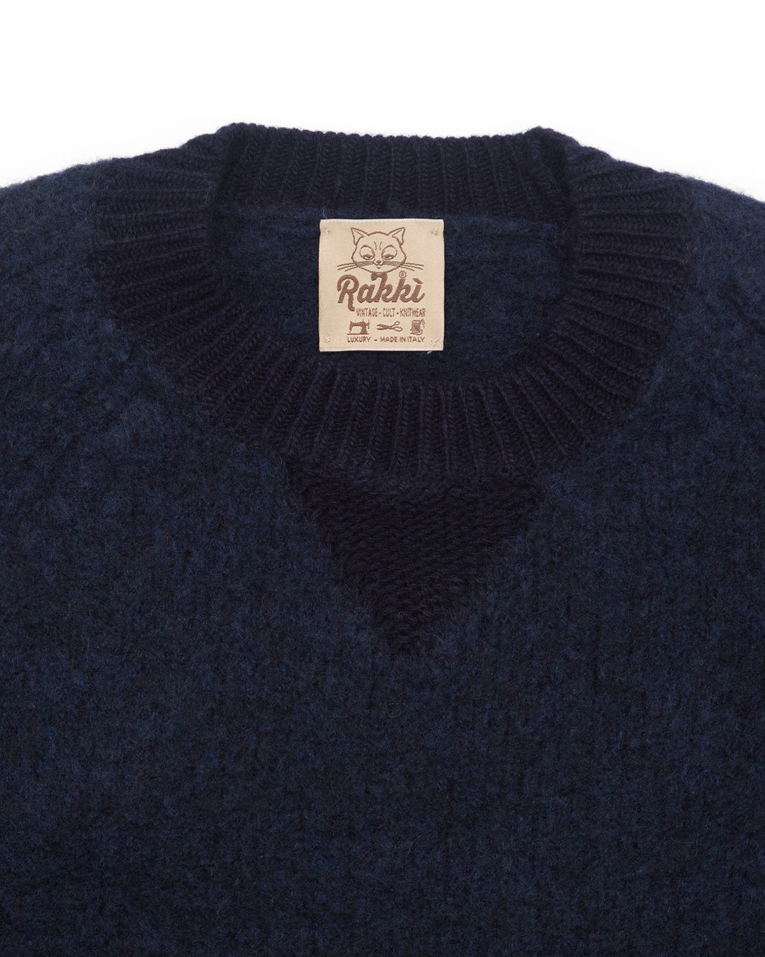 The Virgil Crewneck in Navy