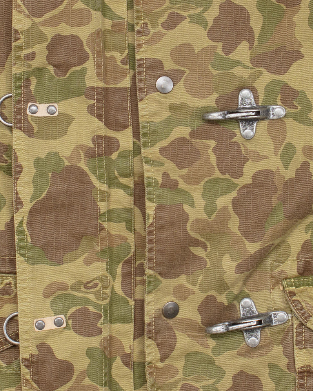 The Bedford Fireman Jacket in HBT Frogskin Camo