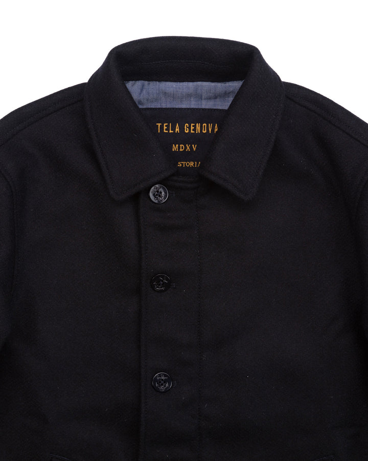 The Michele Jacket in Navy Wool