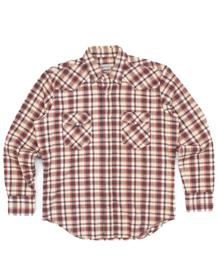 Plaid Western Shirt #1609
