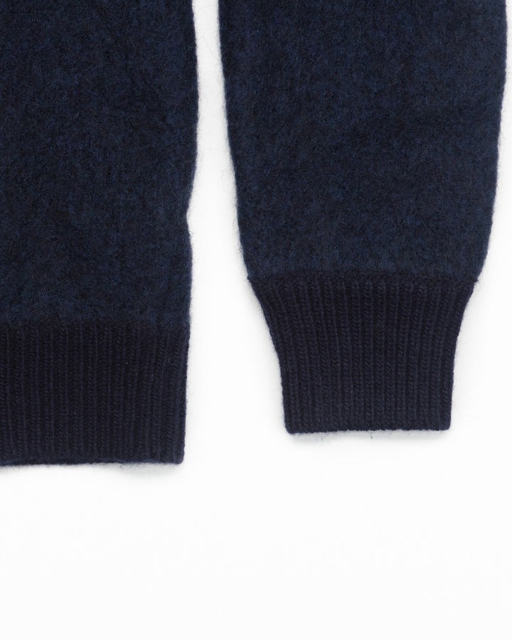 The Virgil Crewneck in Navy