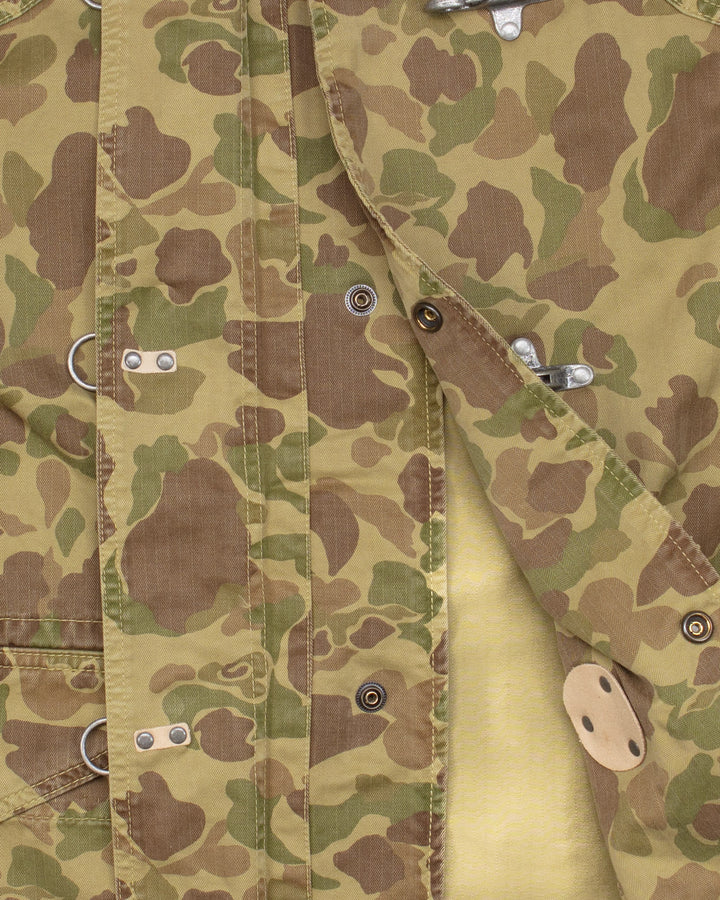 The Bedford Fireman Jacket in HBT Frogskin Camo