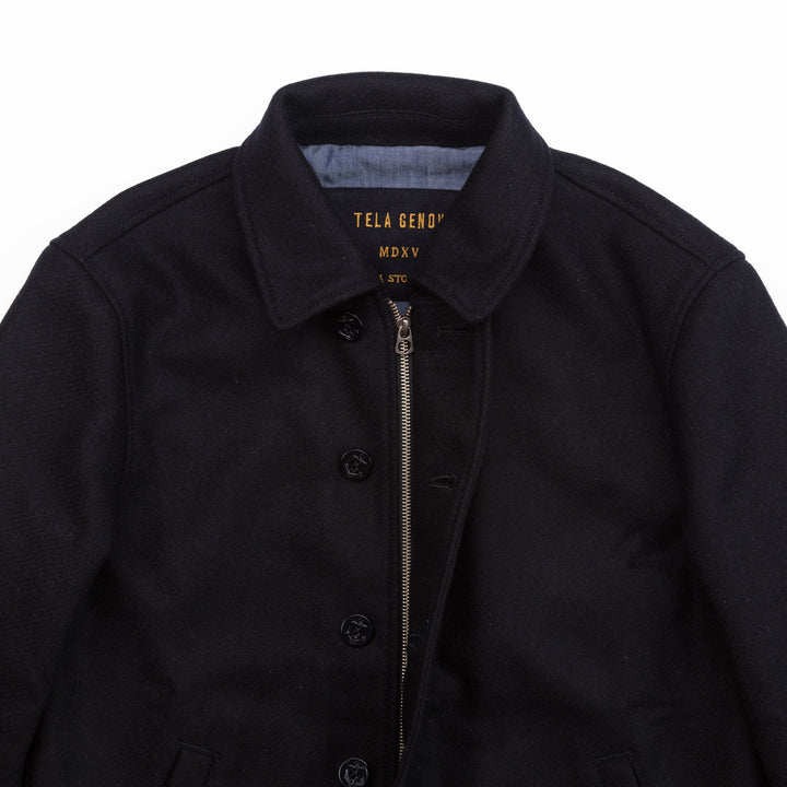 The Michele Jacket in Navy Wool