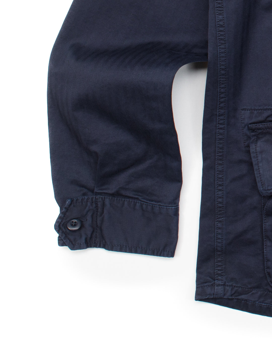 Intrepid Jungle Jacket in Indigo HBT