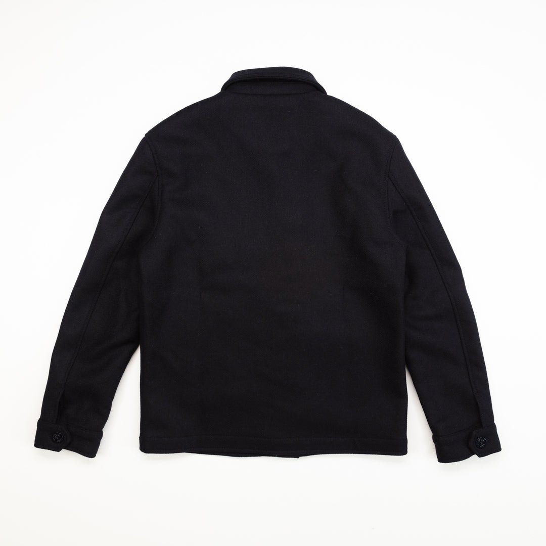 The Michele Jacket in Navy Wool