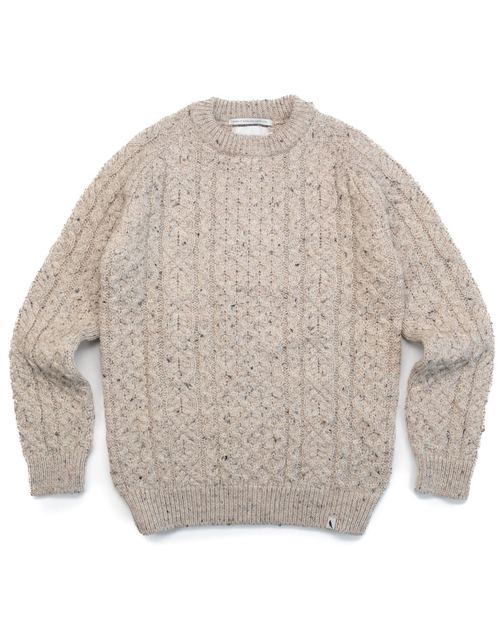 Hudson Aran Jumper in Skiddaw