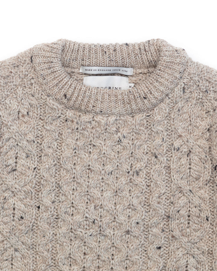 Hudson Aran Jumper in Skiddaw