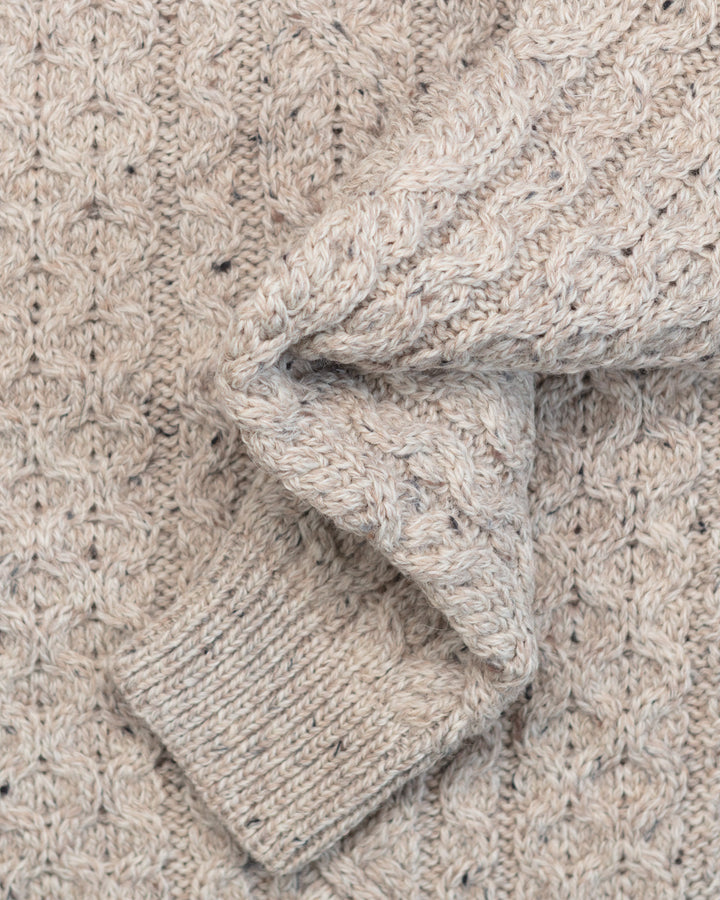 Hudson Aran Jumper in Skiddaw