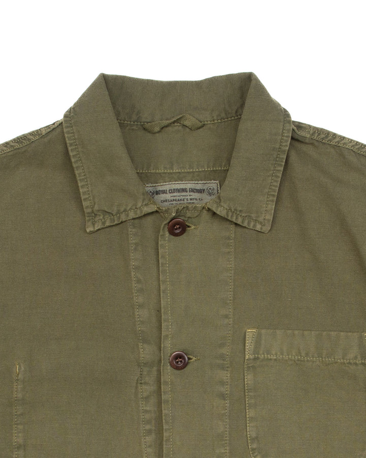 St Malo Jacket in Military Green