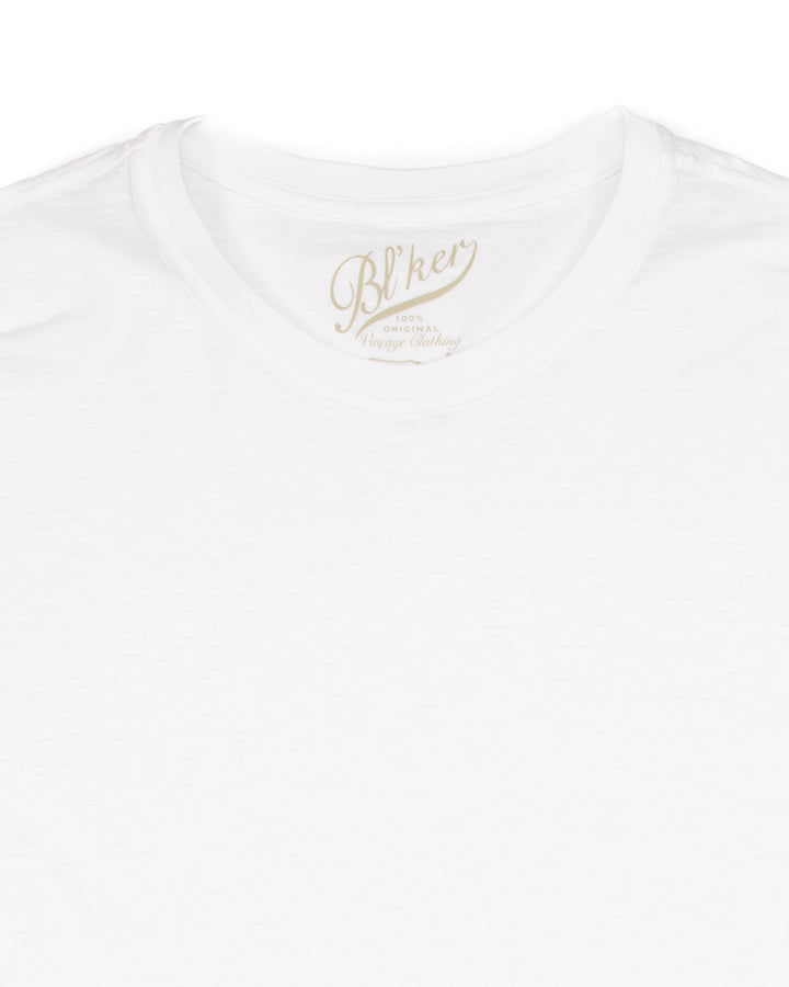 Slub Tee in White