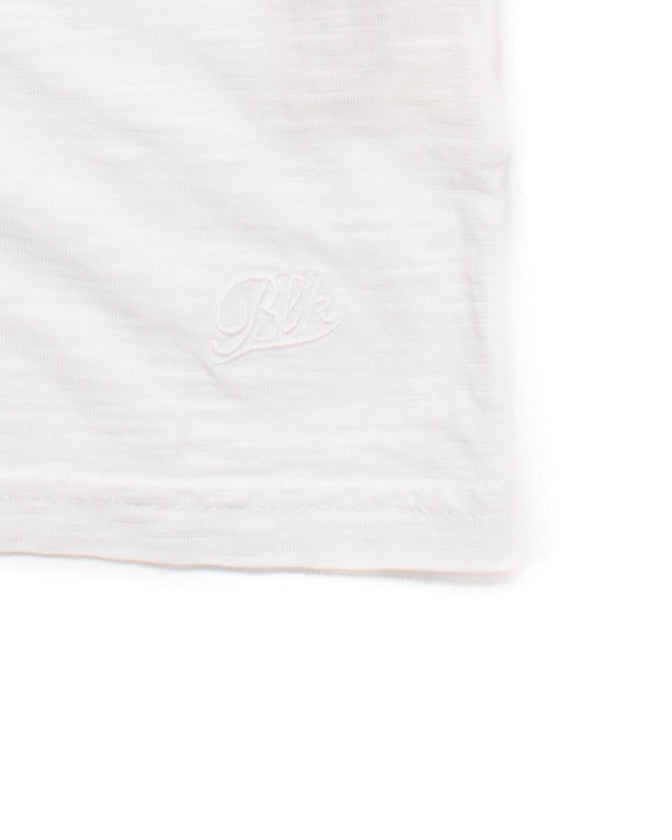 Slub Tee in White