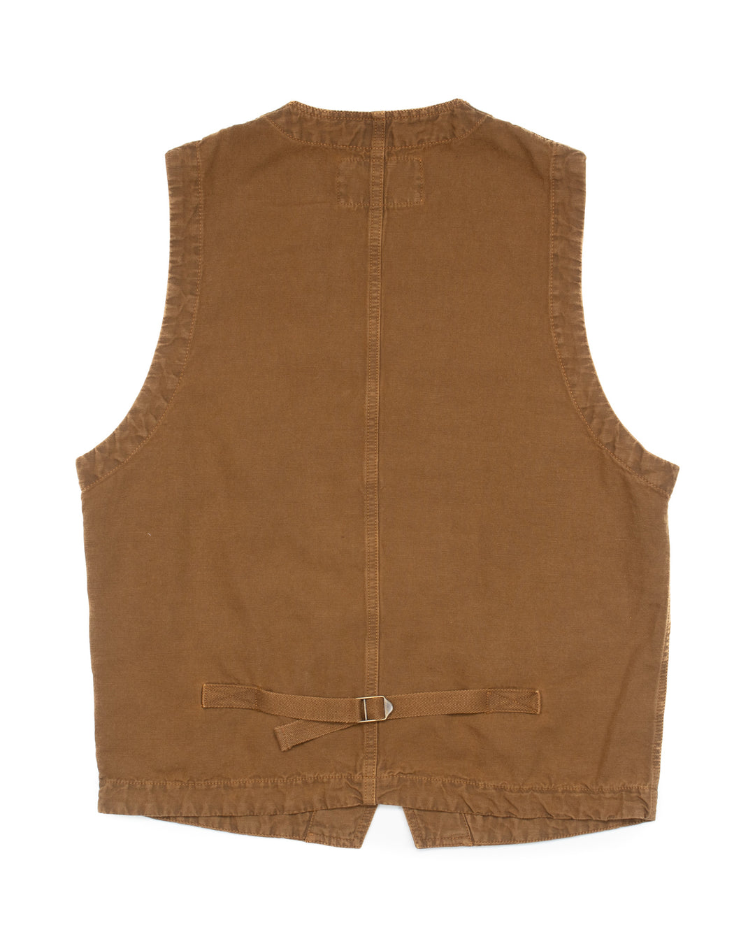 St Michel Work Vest in Tobacco
