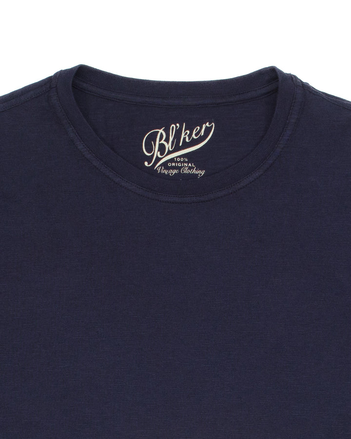 Slub Tee in Indigo