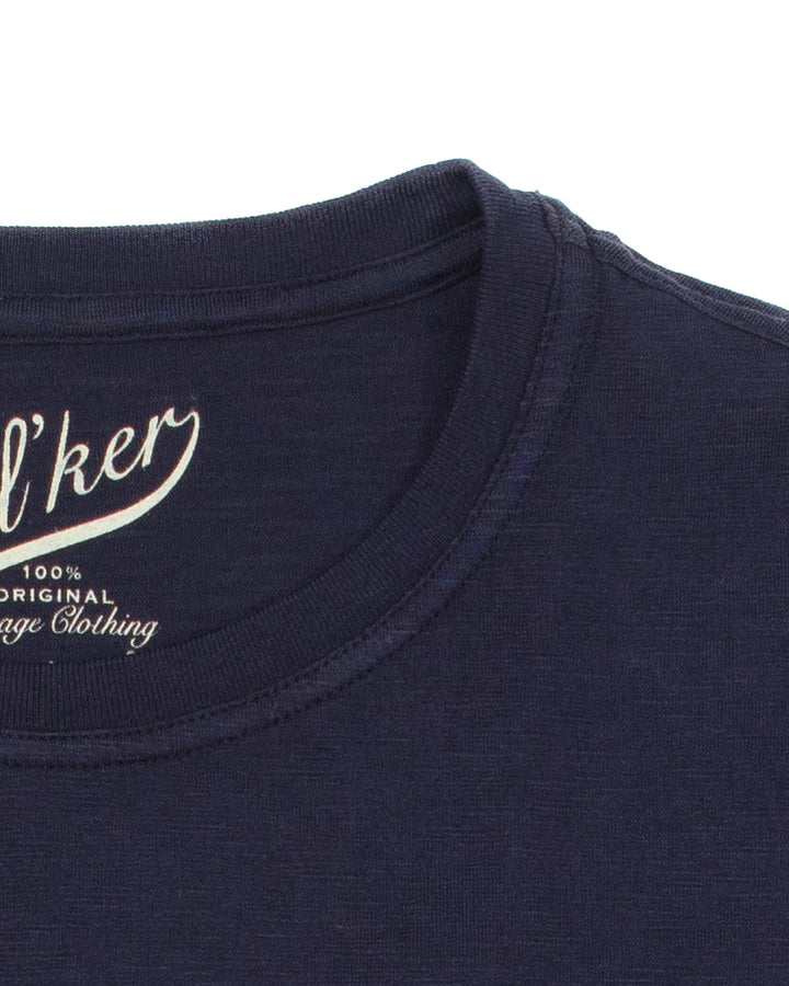 Slub Tee in Indigo
