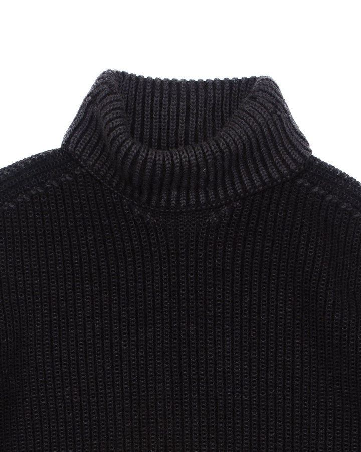 Black Rollneck Sweater #1582