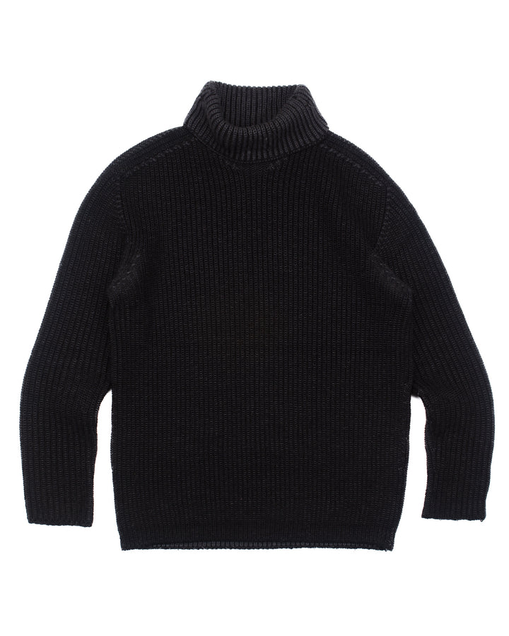 Black Rollneck Sweater #1582