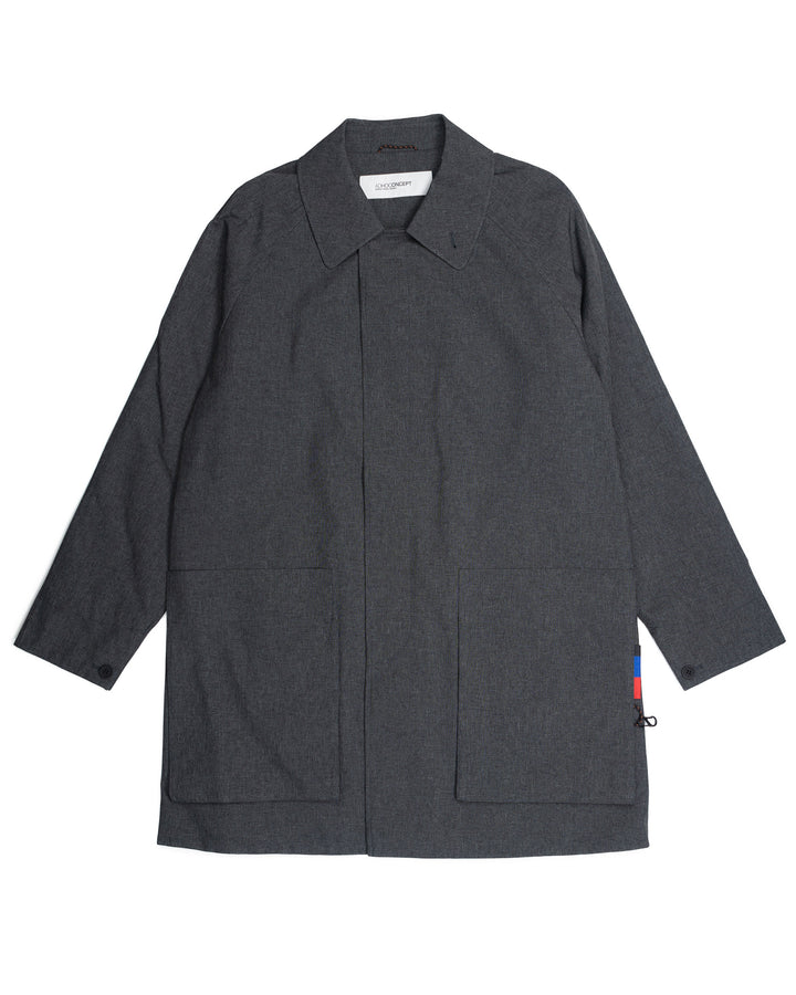 City Trench Coat in Grey