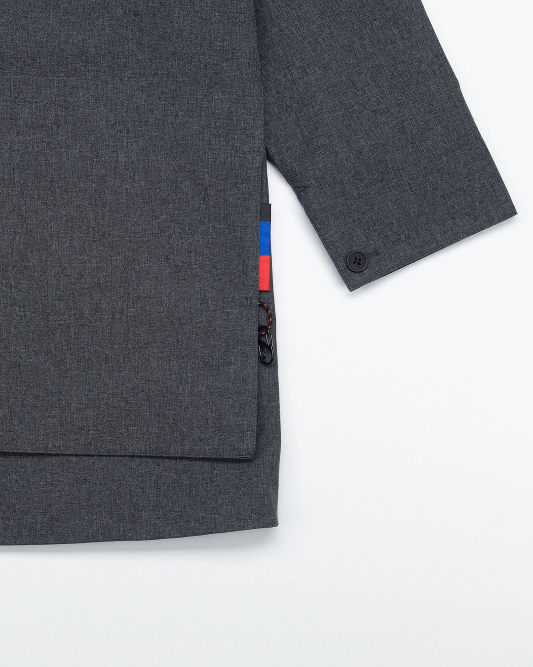 City Trench Coat in Grey