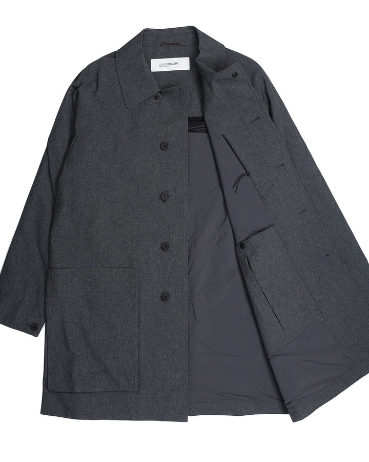 City Trench Coat in Grey