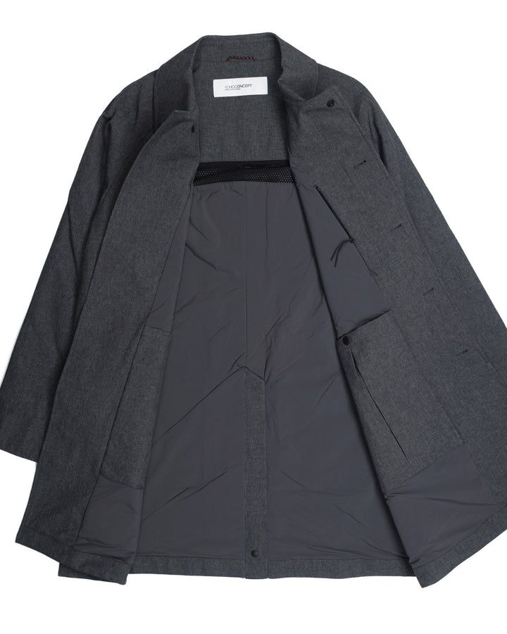 City Trench Coat in Grey