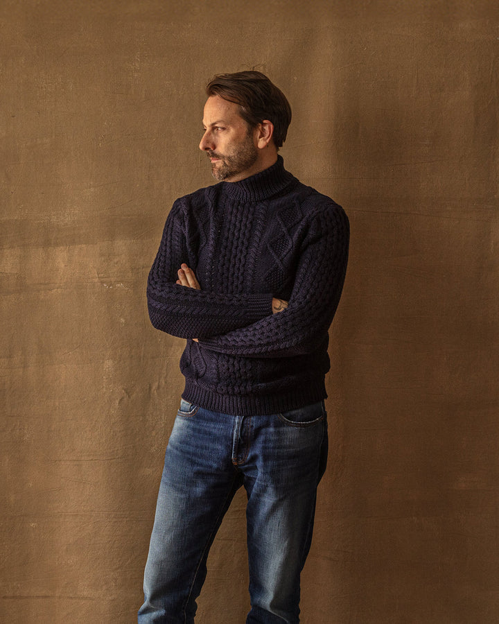 The King of Cool Dolcevita in Navy