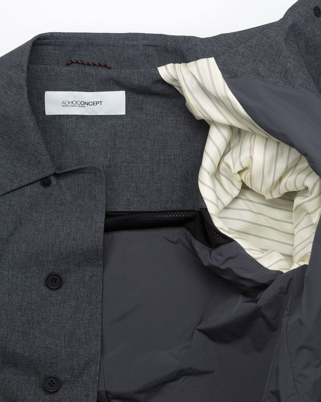 City Trench Coat in Grey