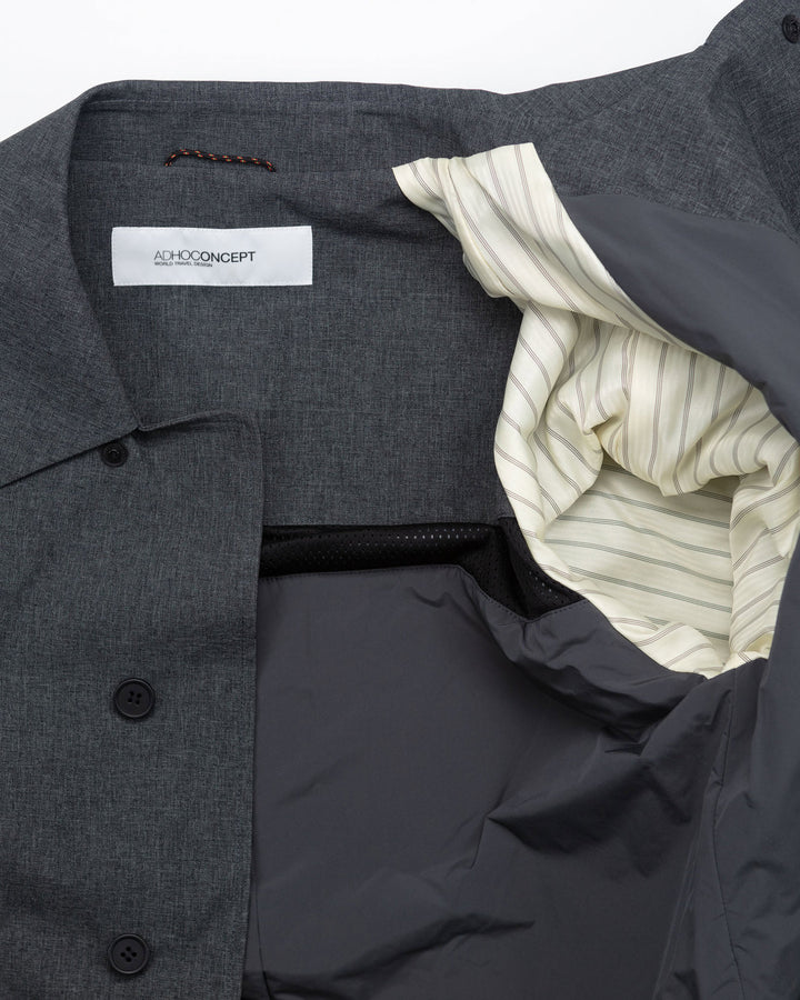 City Trench Coat in Grey