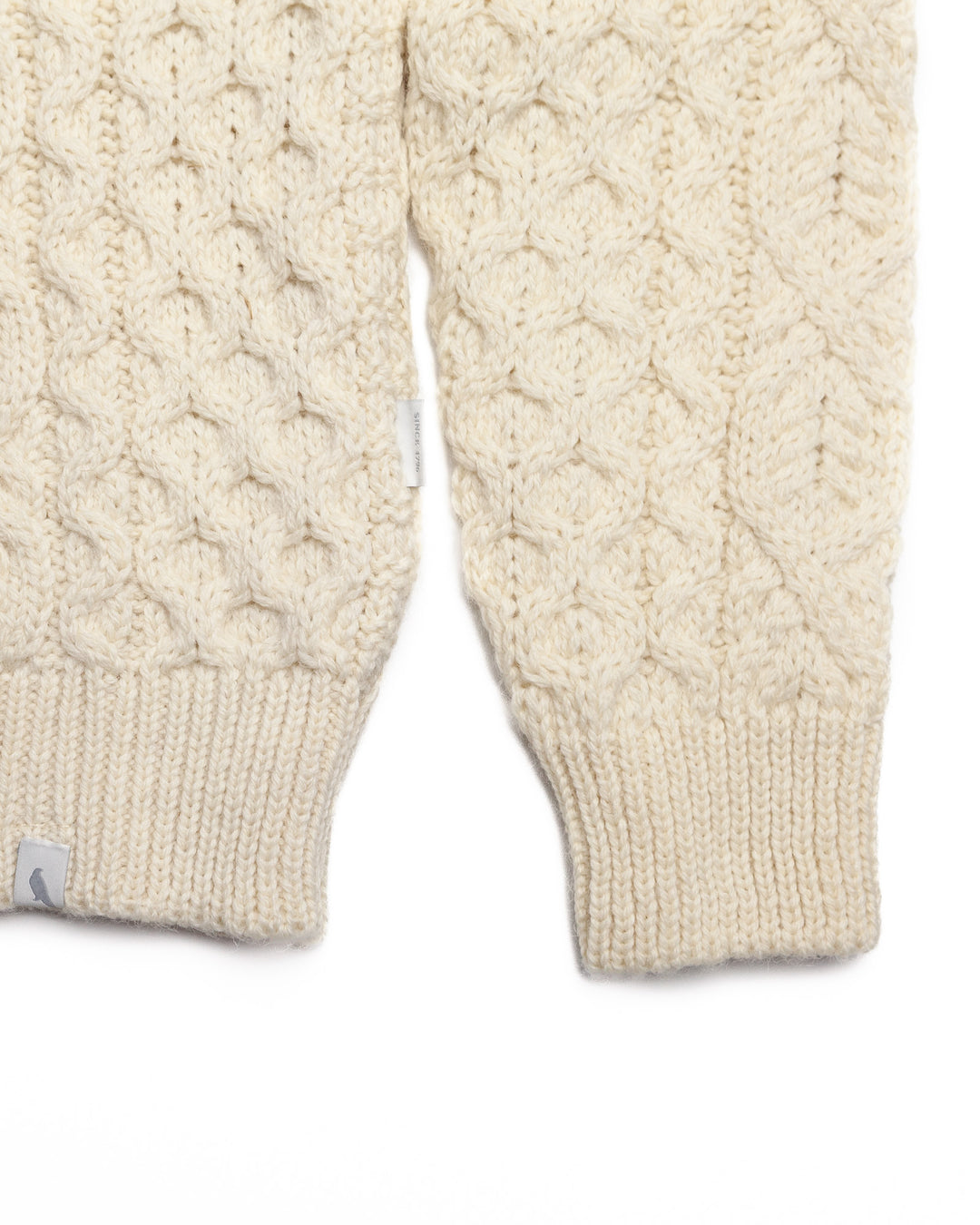 Hudson Aran Jumper in Ecru