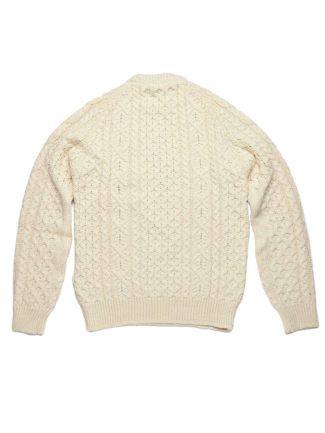 Hudson Aran Jumper in Ecru