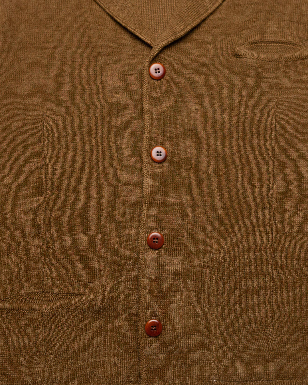 Max 3 Summer Linen Jacket in Tobacco