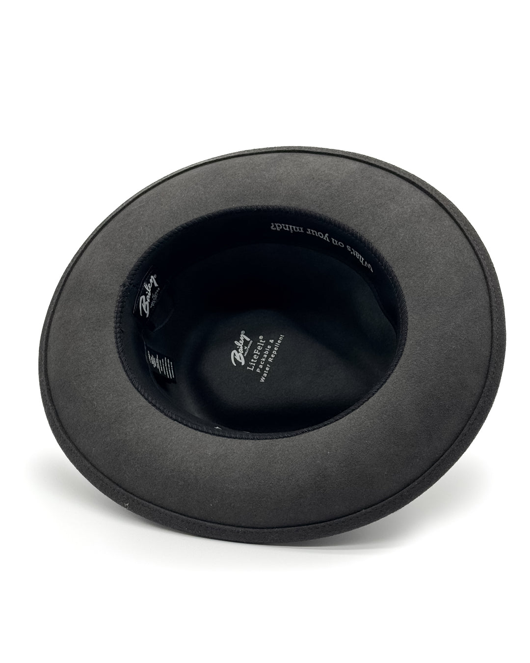 Life-Felt Packable Fedora #1642