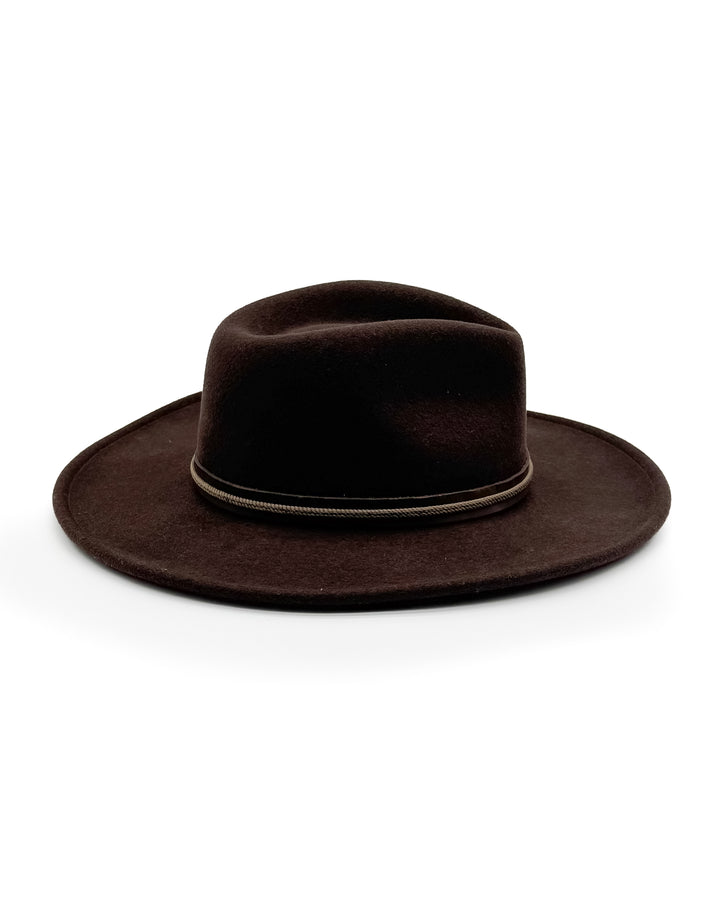 Vitafelt Crushable Brown Hat