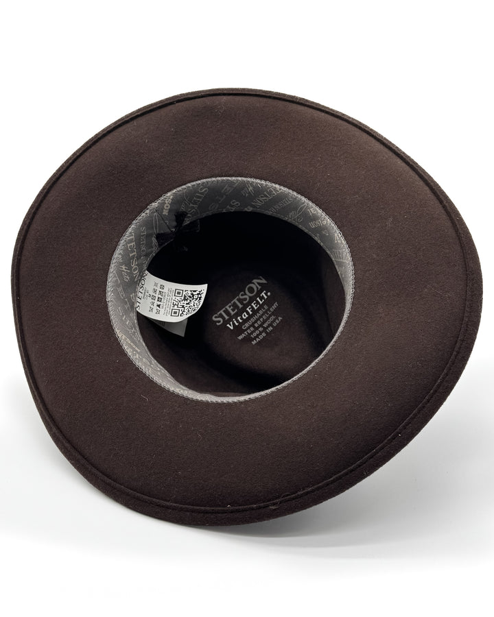 Vitafelt Crushable Brown Hat