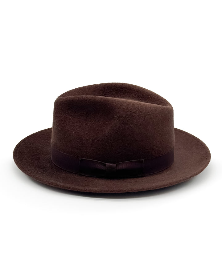 Brown Felt Fedora #1643