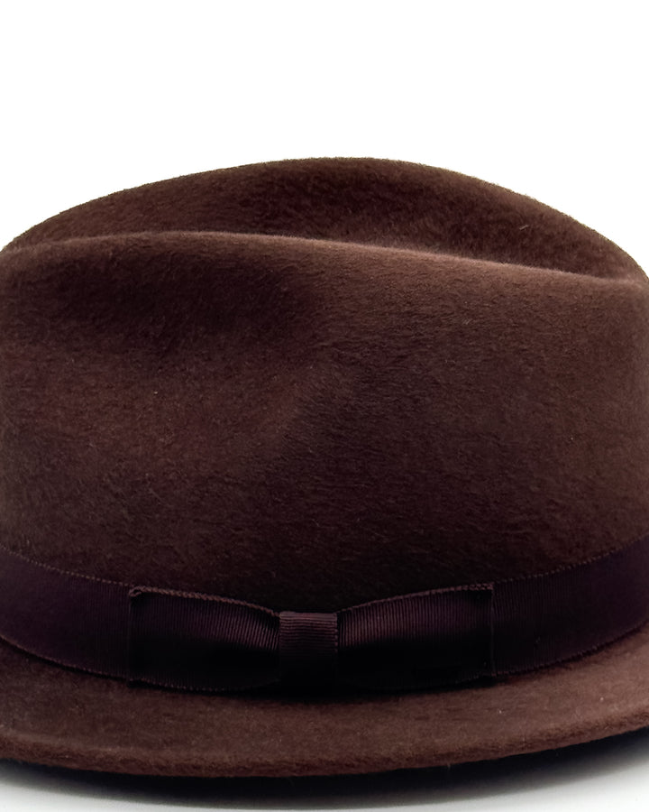 Brown Felt Fedora #1643