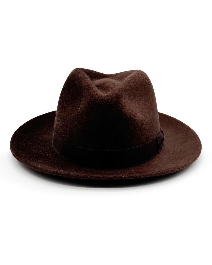 Brown Felt Fedora #1643