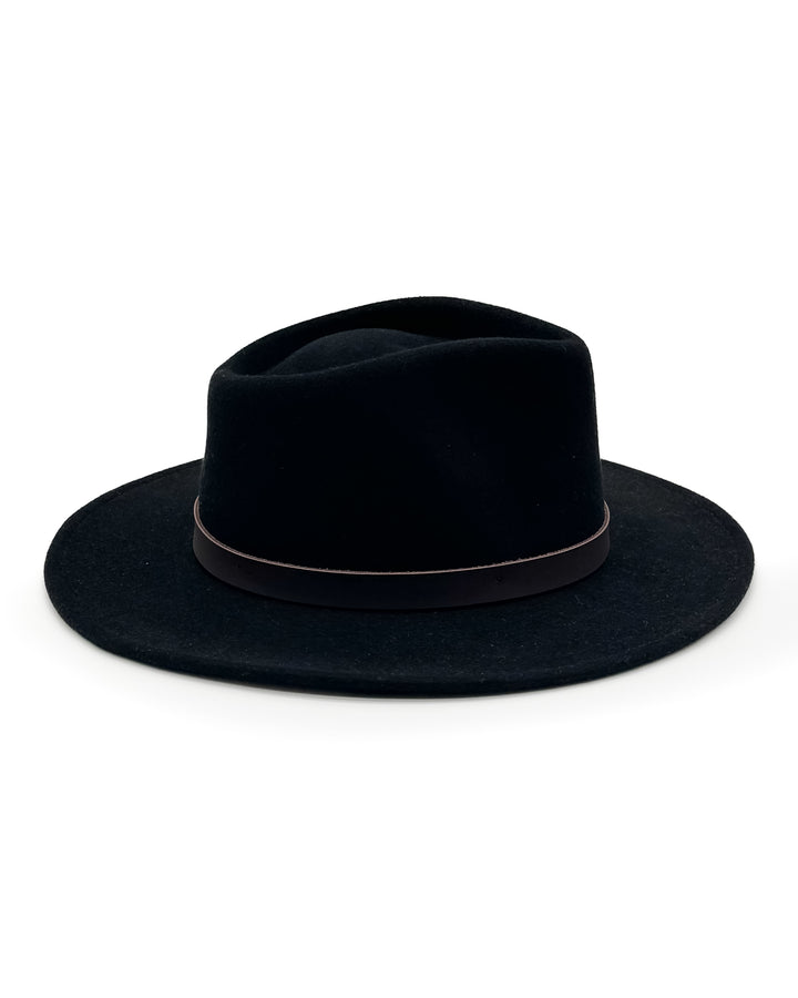 Black Wool Hat #1644