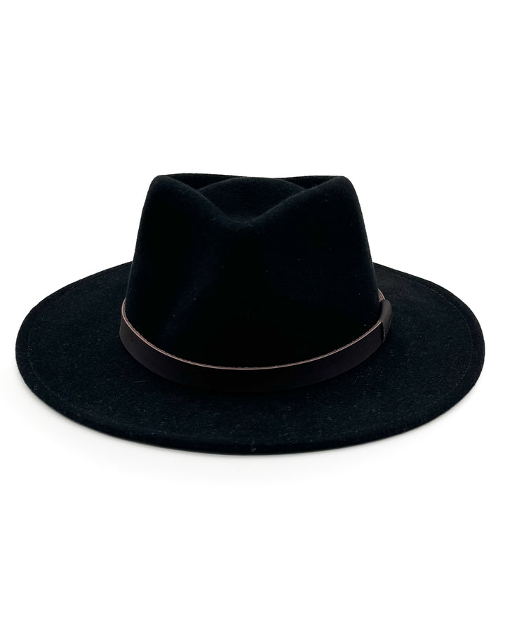 Black Wool Hat #1644