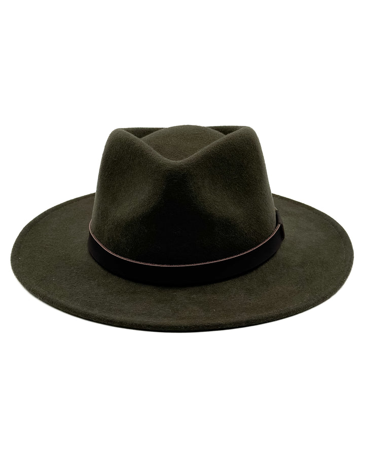 Green Wool Hat #1645